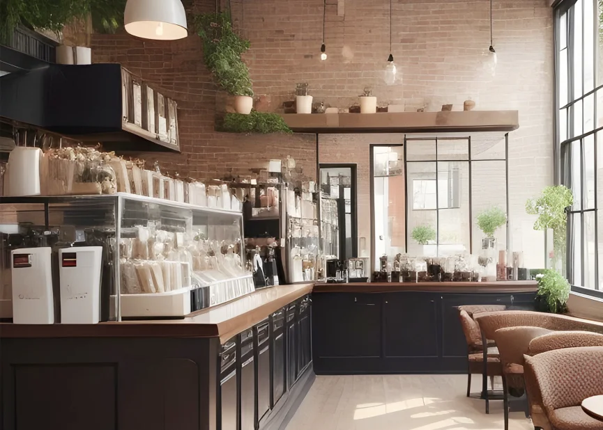 Coffee Shop Frontage