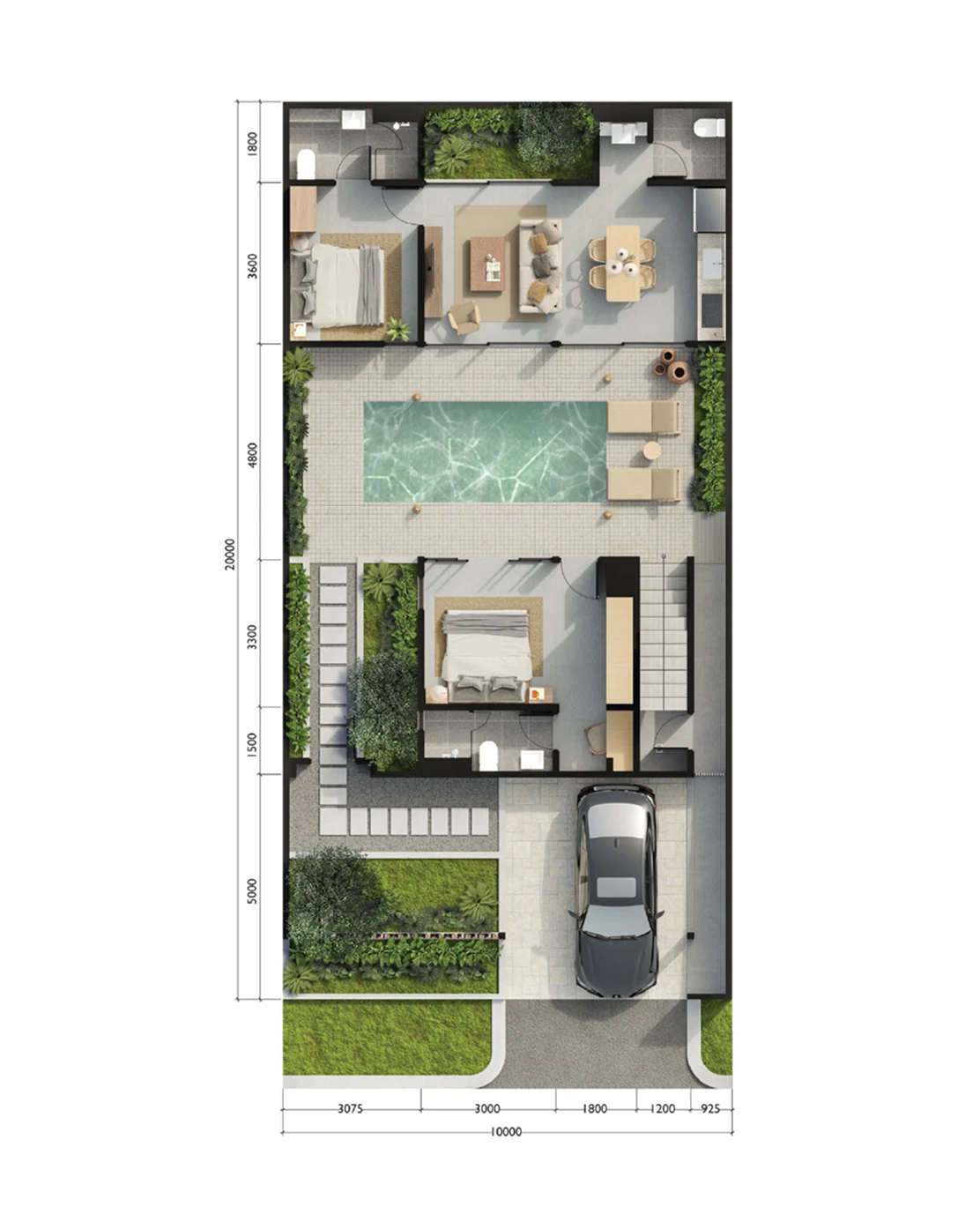 Ground Floor — Cluster Ishana