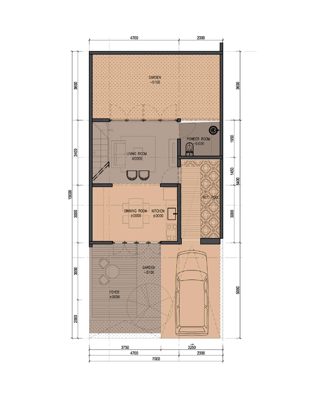 Ground Floor — Cluster Sadana