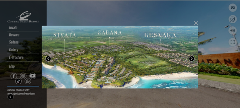 Website Ciputra Beach Resort